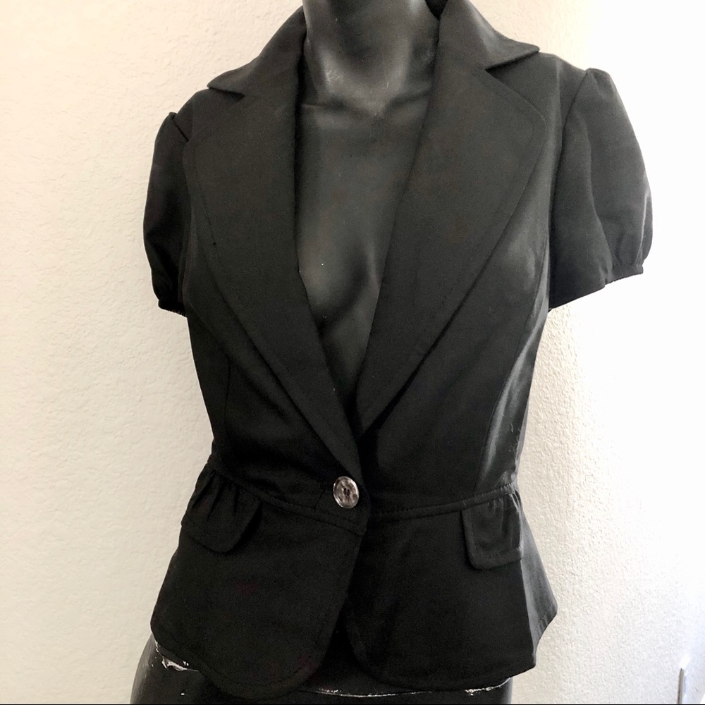 The Limited Bubble Sleeve Blazer